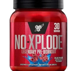 عبوة BSN N.O.-XPLODE بري ووركاوت نكهة العنب