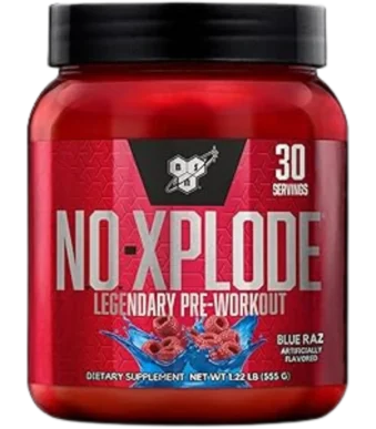 عبوة BSN N.O.-XPLODE بري ووركاوت نكهة العنب