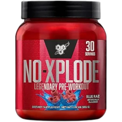 عبوة BSN N.O.-XPLODE بري ووركاوت نكهة العنب